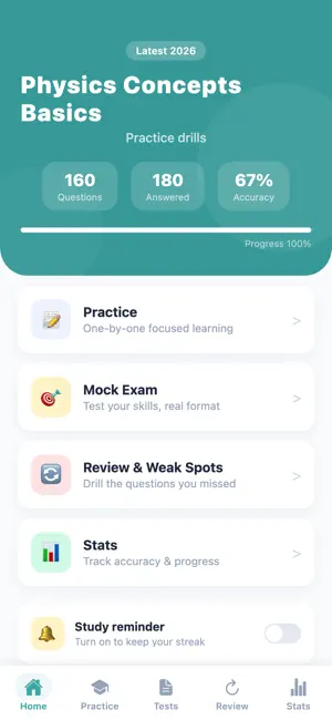 Physics Concepts Basics screenshot 1