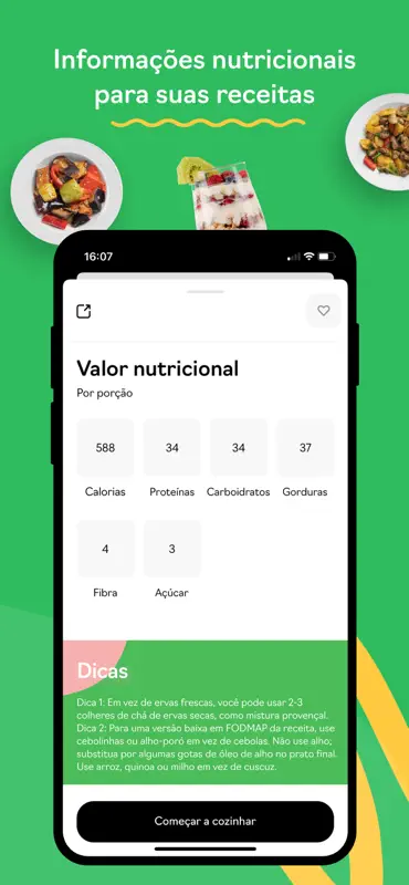 iCook: Receitas/Dieta saudável screenshot 5 of 7
