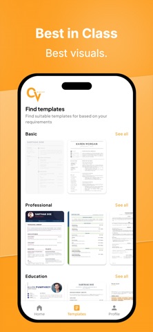 CV Maker - Professional Resume screenshot