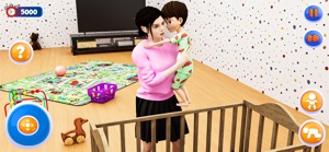Real Mother Baby Life Care Sim screenshot #1 for iPhone