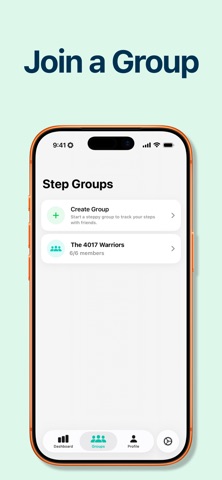 Steppy: Steps with Friends Screenshot 2 of 7