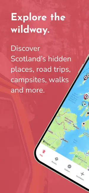 Wildway: Road trip & explore screenshot 1