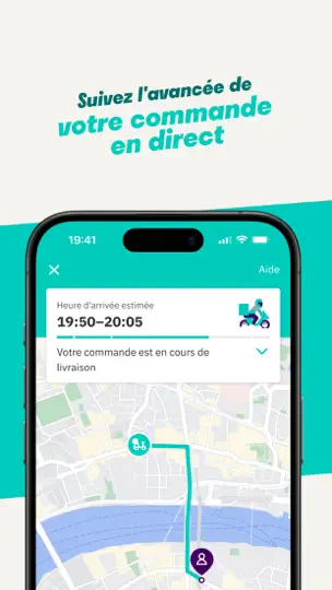 Capture d'écran de Deliveroo : Faites-vous Livrer sur iPhone 5
