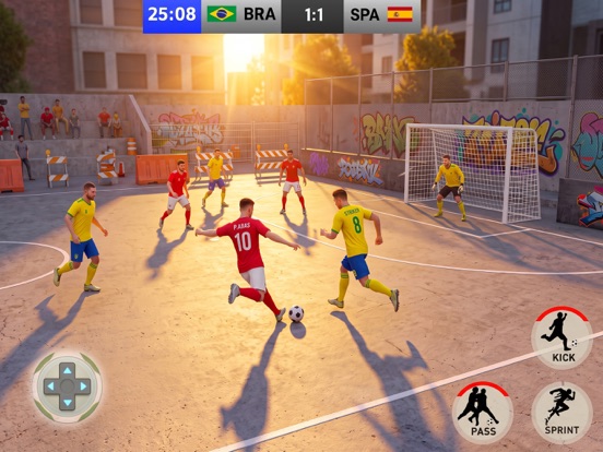 Street Soccer Cup 2026 iPad app afbeelding 1