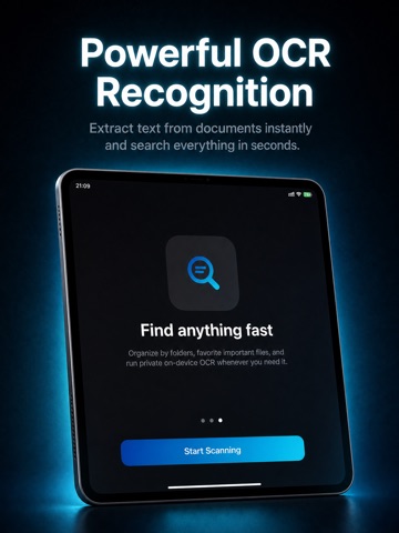 ScanFlow: PDF Scanner & OCR iPad screenshot