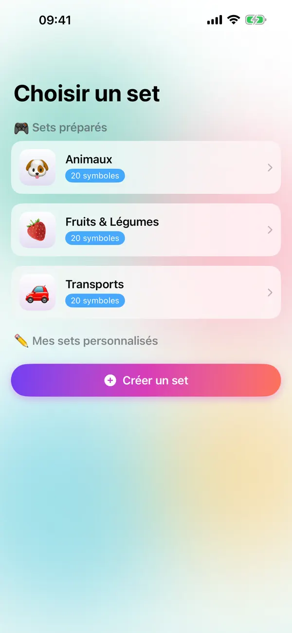 Screenshot #2 pour Memo : Paires personnalisables