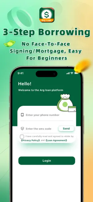 Arg loan iPhone screenshot 4