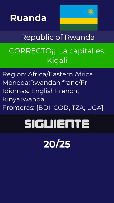 Screenshot #2 pour Paises para Martin