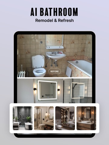 AI Interior: Home Redecorate iPad screenshot