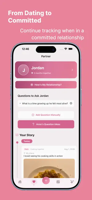 Heartlog - Dating Journal screenshot 4