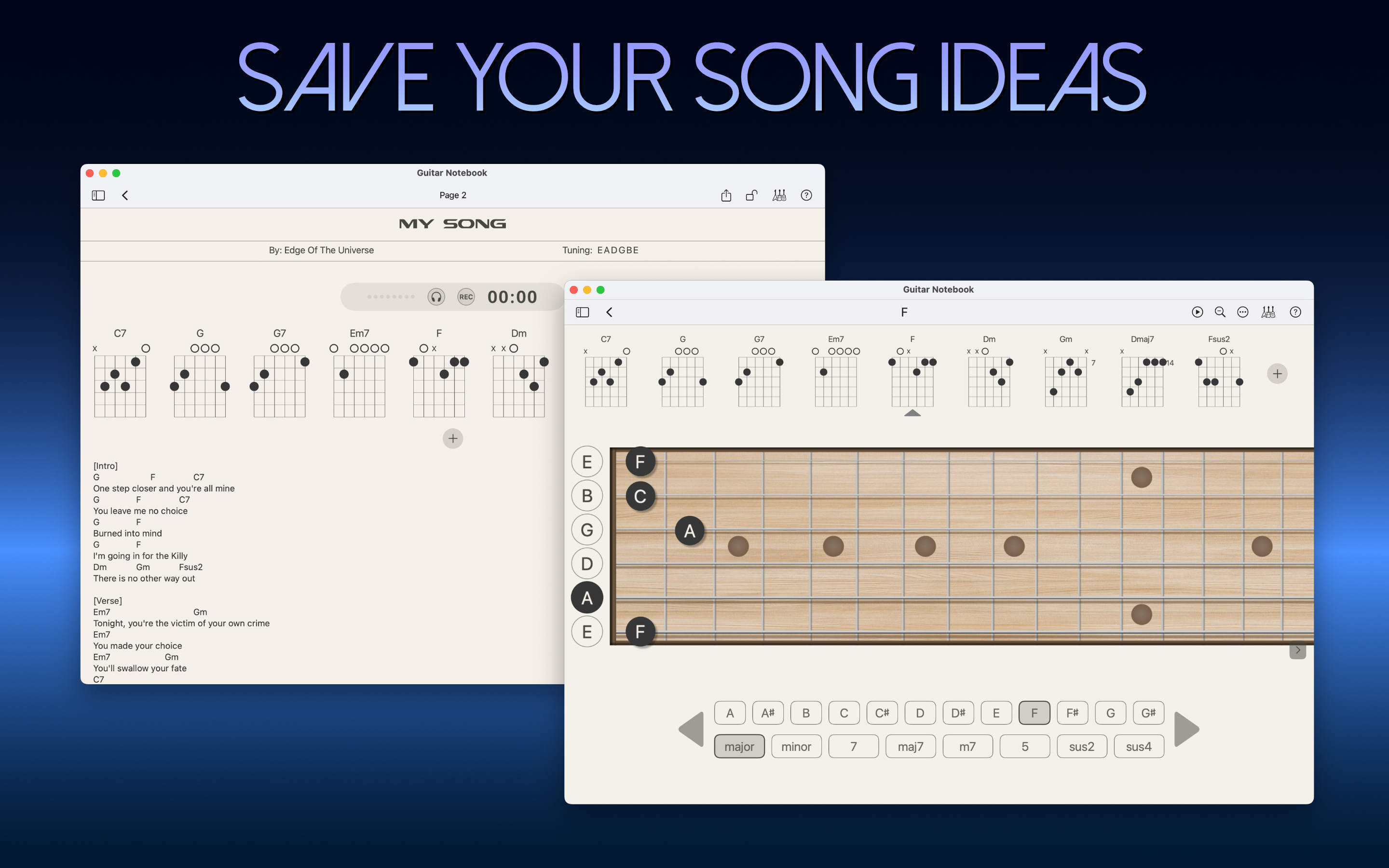 Guitar Notebook screenshot 17