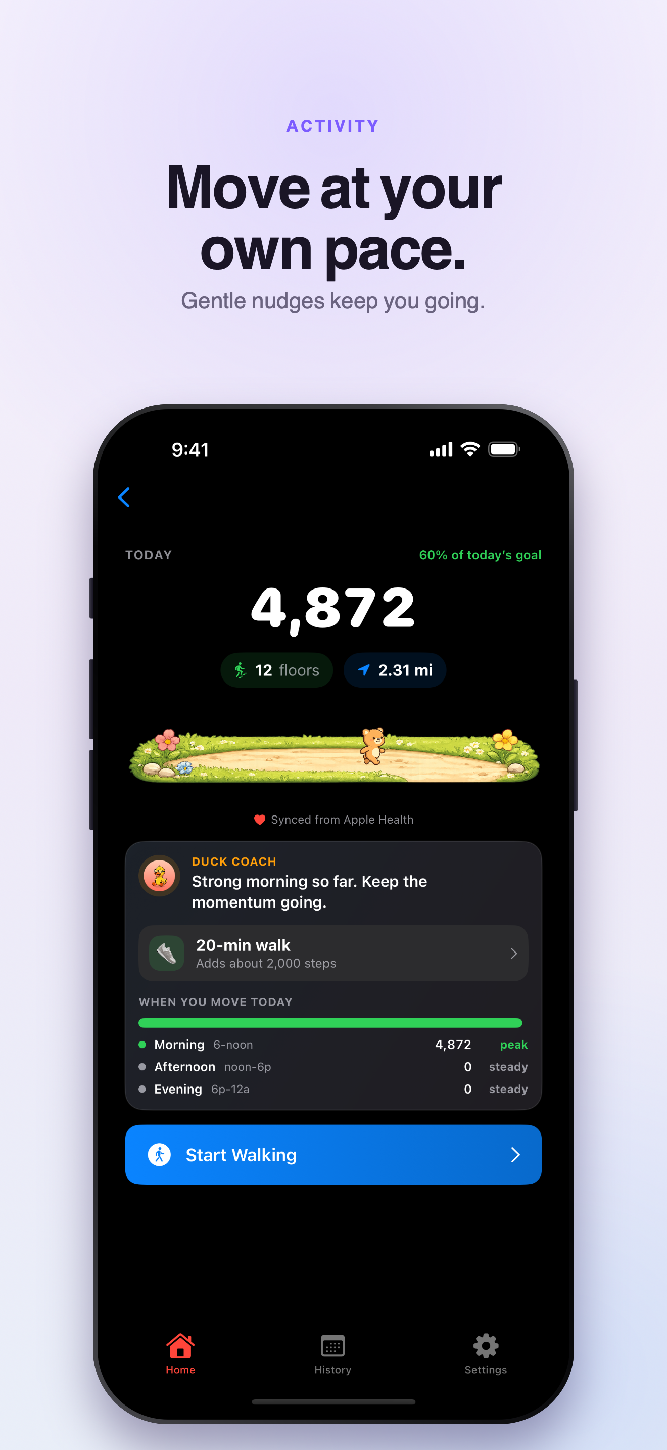 ProdDuck: Gentle Daily Tracker screenshot 5