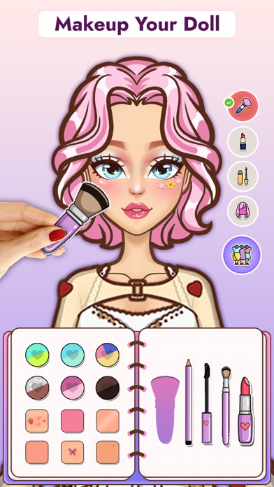 DIY Paper Doll: Dress Up Dolls Screenshot
