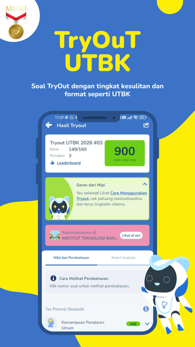 Screenshot #1 pour Pahamify: Bimbel UTBK SNBT TKA