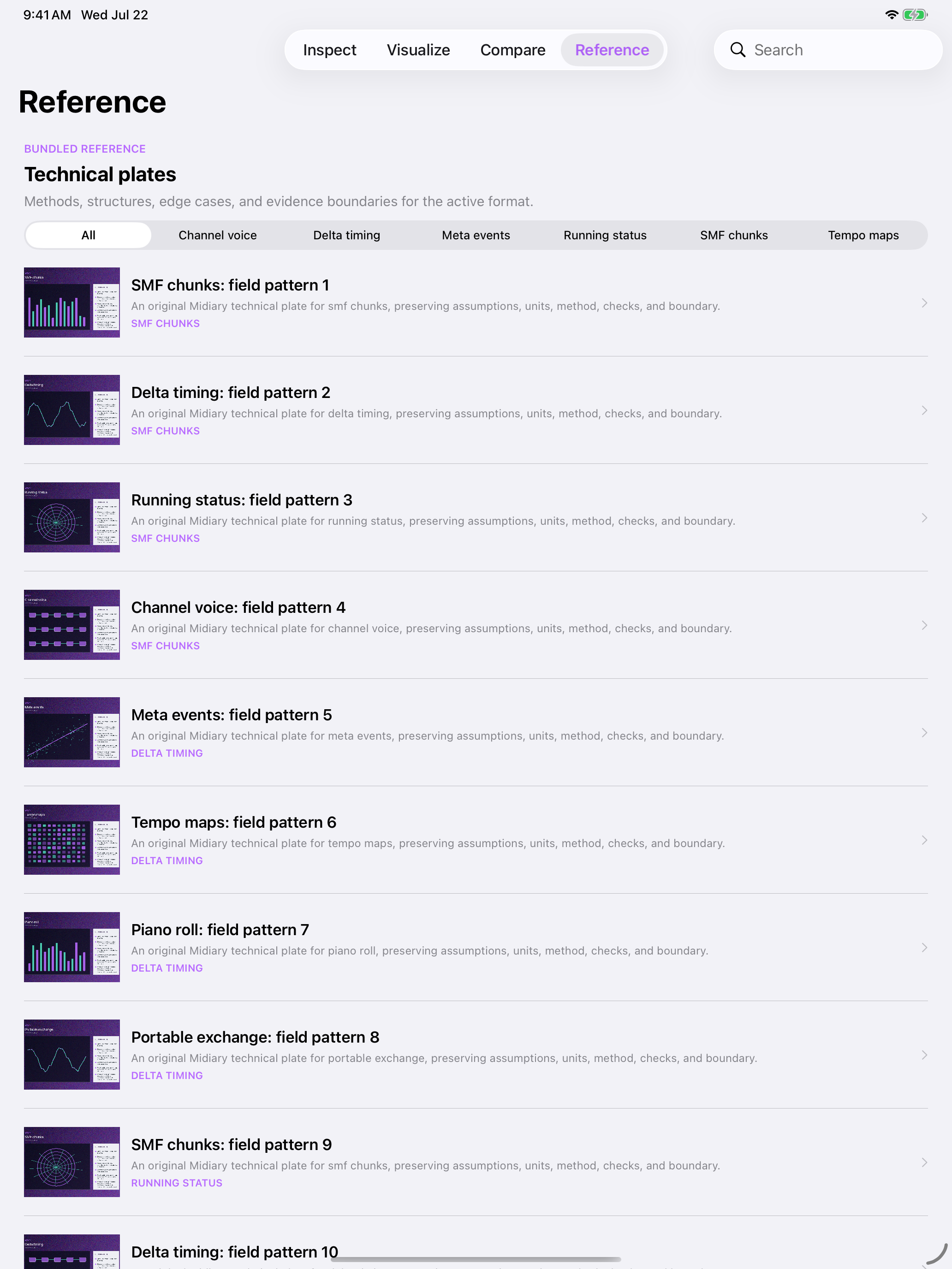 Midiary: MIDI File Studio iPad screenshot 3 of 3