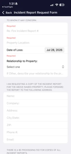 Los Banos Fire Department screenshot 1