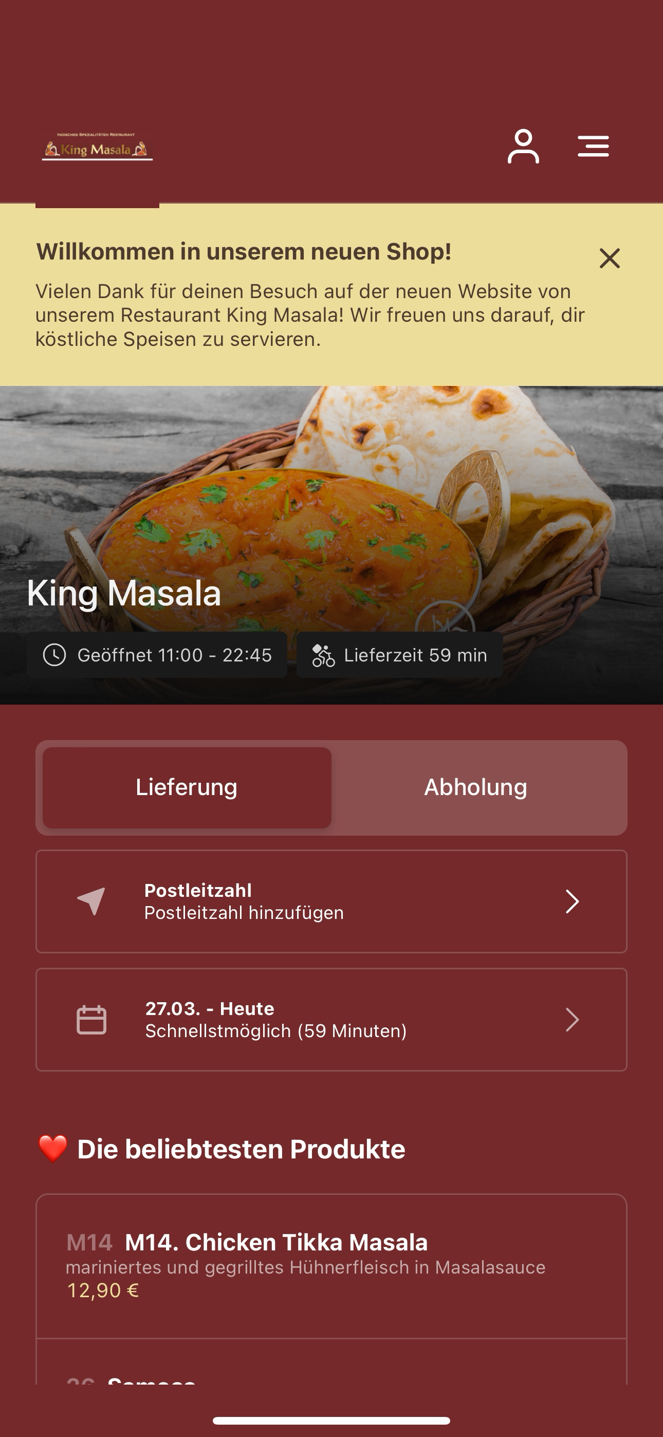 King Masala Augsburg
