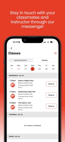 DCC Training Center iPhone screenshot