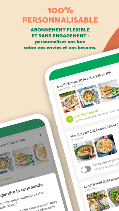 Quitoque, le panier à cuisiner Screenshot