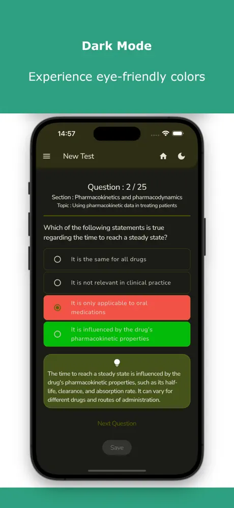 Pharmacist Readiness Exam Test Screenshot 4