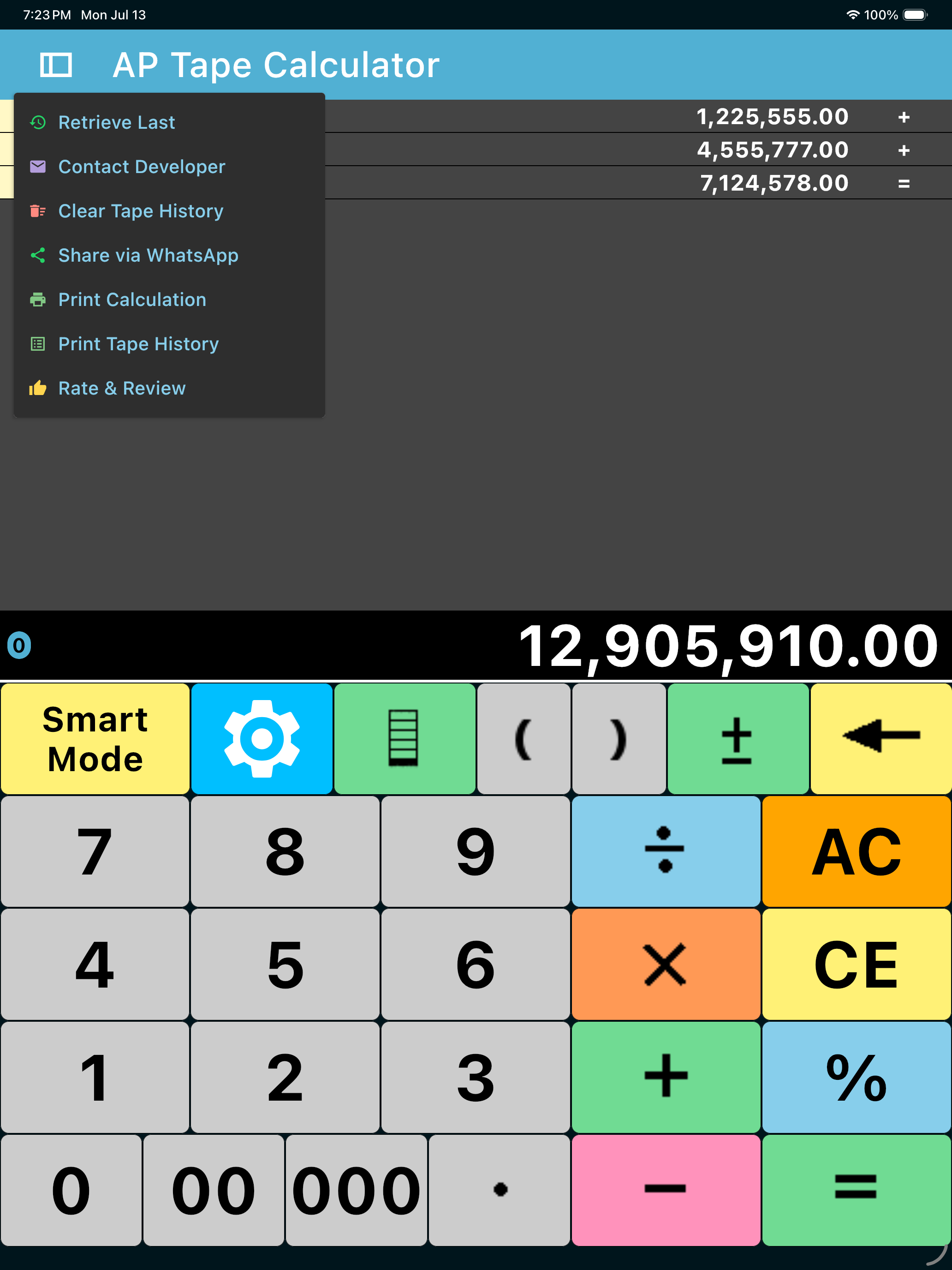 AP Tape Calculator screenshot 11