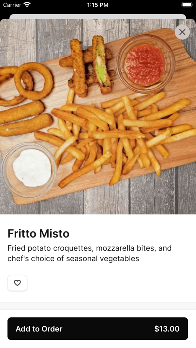 Perusia iPhone screenshot 4 - Food & Drink app