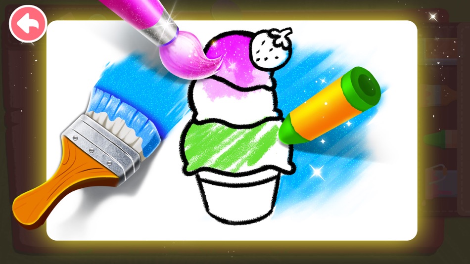 #5. Panda Games: Coloring & Paint (iOS) Podle: SINGAPORE BABYBUS PTE. LTD.