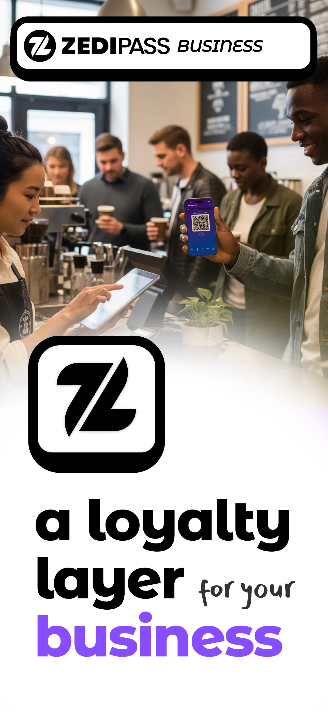 Screenshot 1 of ZediPass Business