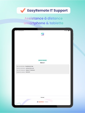 EasyRemote IT Support iPad screenshot