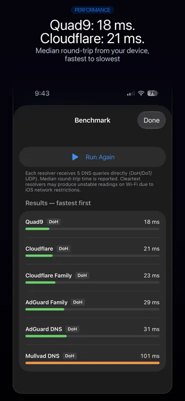 DNS Forge: Private & Secure screenshot 5 of 8