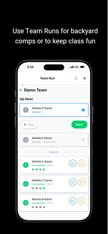 NinjaTrainer: Team Training iPhone screenshot