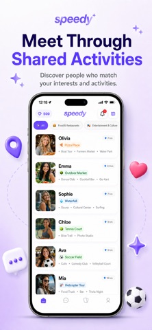 Speed – Community Hangouts iPhone screenshot