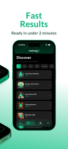MelodyAi Ai Song Generator iPhone screenshot