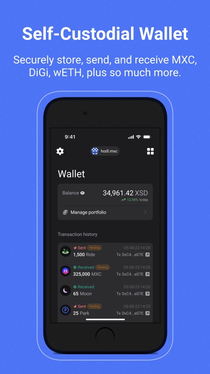 AXS - Decentralized Wallet