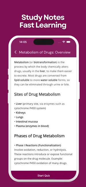 NCLEX Nursing Pharmacology screenshot 2