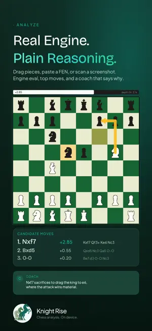 Knight Rise: Play, Analyze screenshot 4