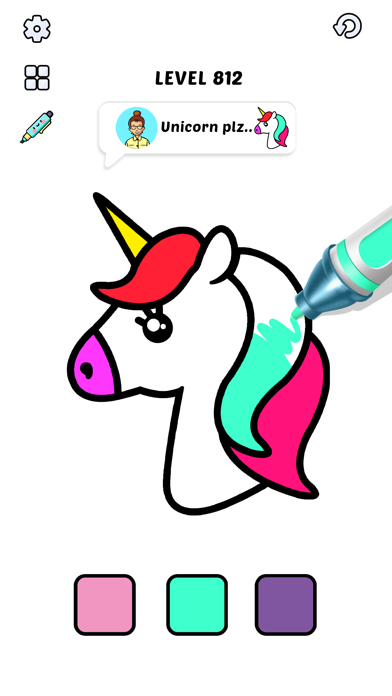 Color Book ASMR Painting Games Screenshot