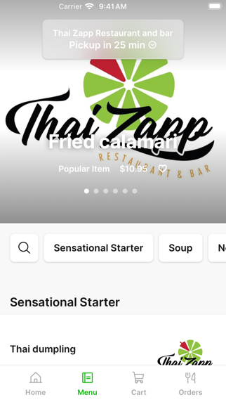 App screenshot
