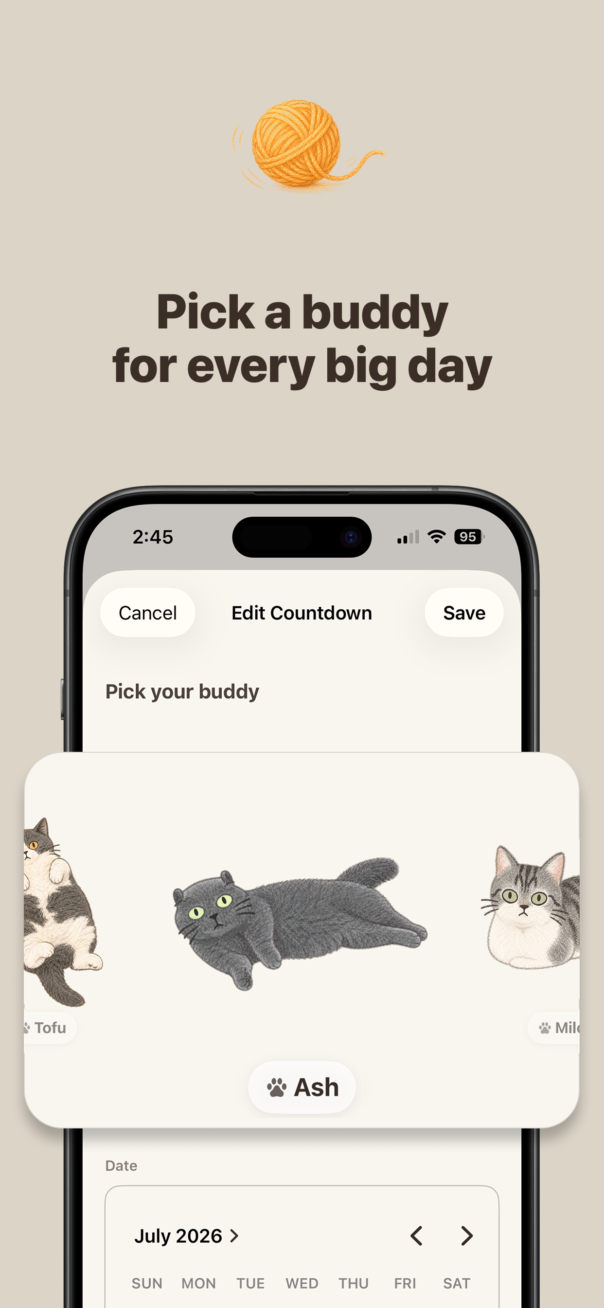CatDays: Cat Countdown screenshot 5