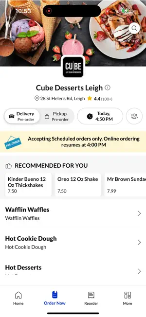 Cube Desserts Leigh screenshot 3