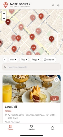 Taste Society screenshot