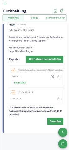 TPA Connect screenshot