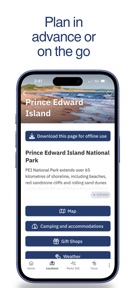 Parks Canada App screenshot