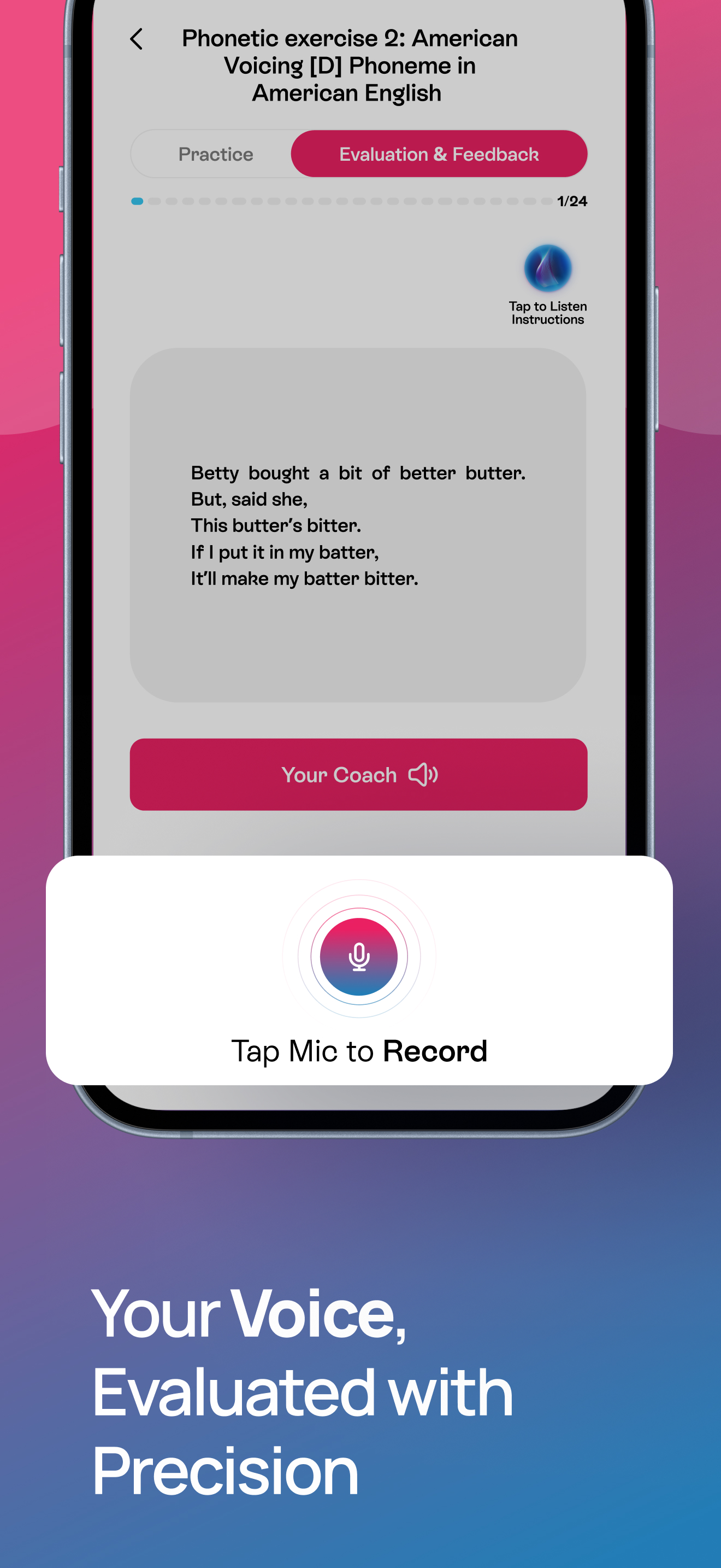 InPronunci: Accent Training