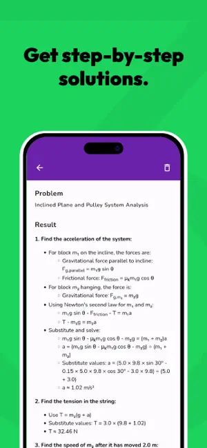 Physics AI Problem Solver screenshot 3