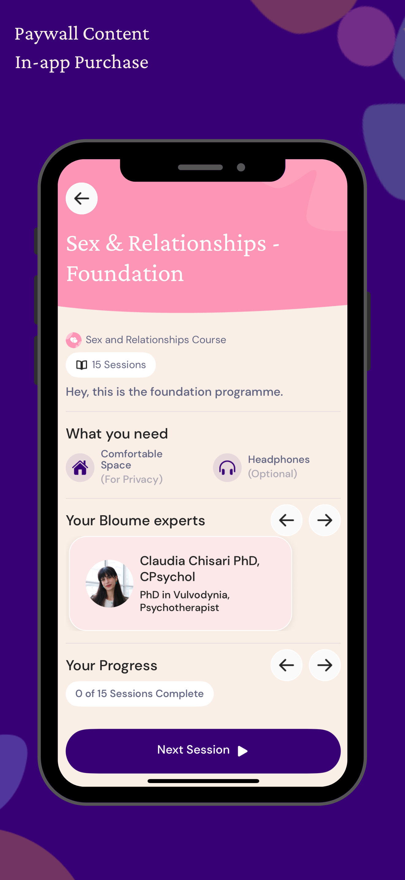 Bloume: Pelvic Pain Support