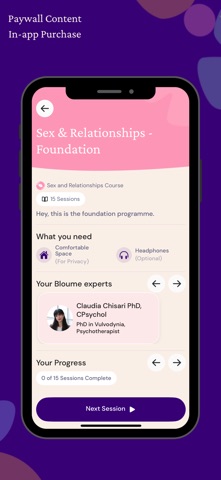 Bloume: Pelvic Pain Support screenshot