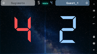 neon  cue sports score board Screenshot