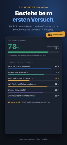 §34a Sachkunde Trainer Screenshot 1 of 5