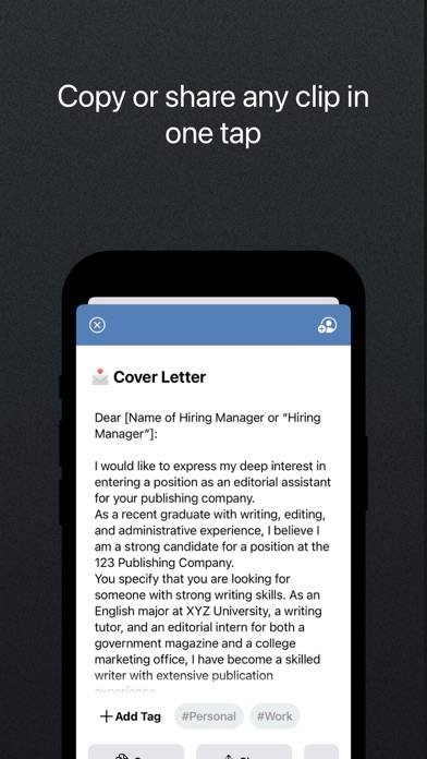 Screenshot #3 pour Clipboard PRO: Paste Anywhere